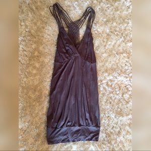 Super long Halter V Neck Knit Top